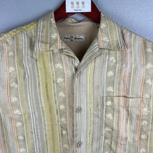 Tommy Bahama "Pineapple Plantation" silk shirt - size s